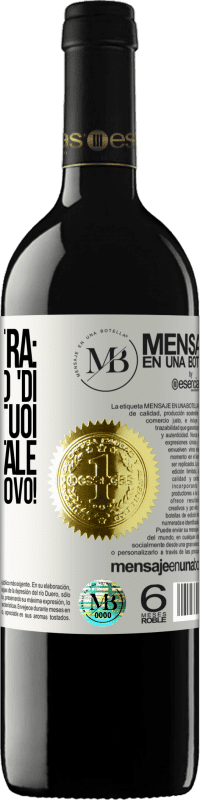 «Bonus extra: Ok per un po 'di pace con i tuoi questo Natale. Felice anno nuovo!» Edizione RED MBE Riserva