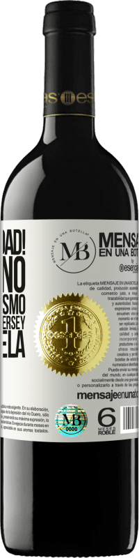 «Feliz navidad! Este vino te dará el mismo calorcillo que un jersey de la abuela» Edición RED MBE Reserva