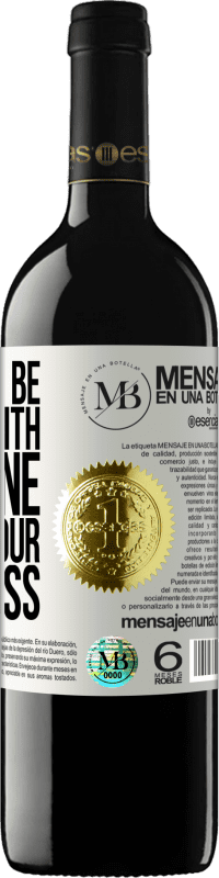 «You can't be strong with someone who is your weakness» RED Edition MBE Reserve