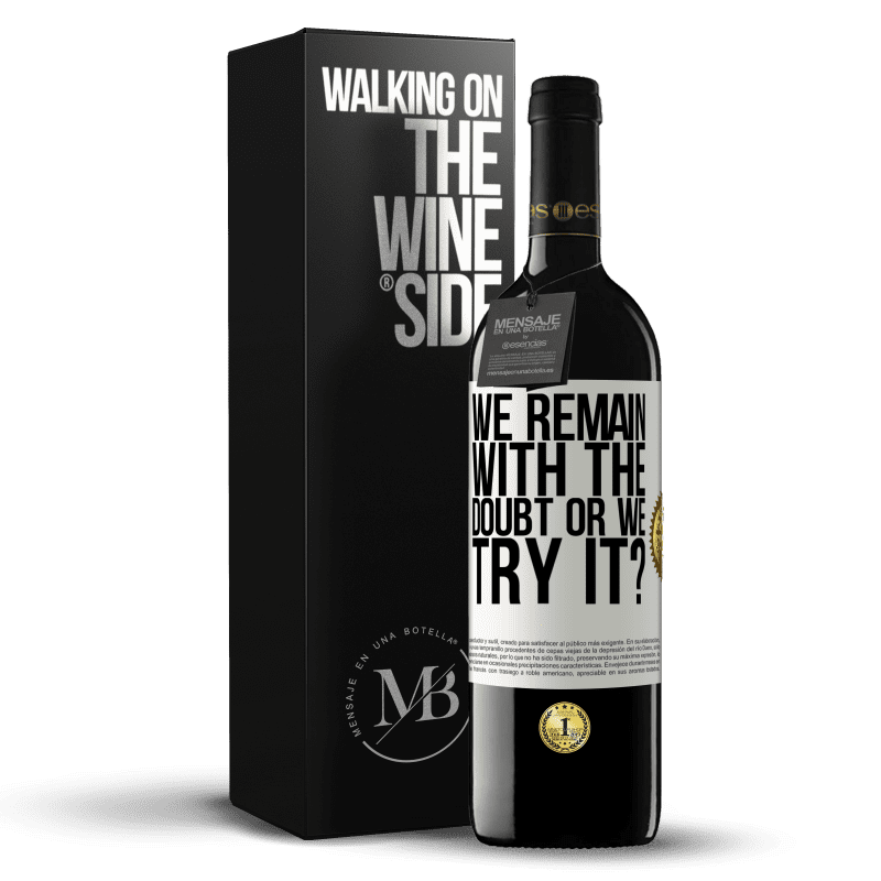 39,95 € Free Shipping | Red Wine RED Edition MBE Reserve We remain with the doubt or we try it? White Label. Customizable label Reserve 12 Months Harvest 2014 Tempranillo