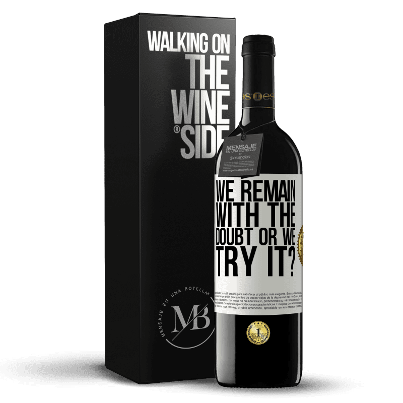 39,95 € Free Shipping | Red Wine RED Edition MBE Reserve We remain with the doubt or we try it? White Label. Customizable label Reserve 12 Months Harvest 2015 Tempranillo