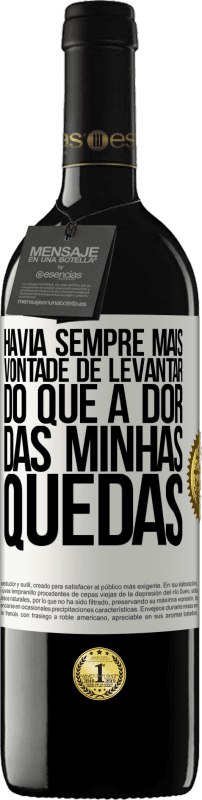 «Havia sempre mais vontade de levantar do que a dor das minhas quedas» Edição RED MBE Reserva