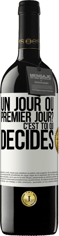 39,95 € Envoi gratuit | Vin rouge Édition RED MBE Réserve Un jour ou premier jour? C'est toi qui décides Étiquette Blanche. Étiquette personnalisable Réserve 12 Mois Récolte 2016 Tempranillo