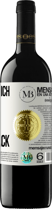 «Jetzt bin ich nicht frei, aber ich schätze deinen guten Geschmack» RED Ausgabe MBE Reserve