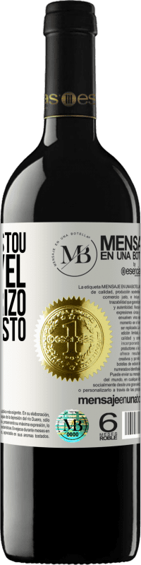 «Agora não estou disponível, mas valorizo seu bom gosto» Edição RED MBE Reserva