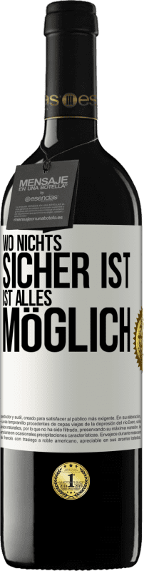 «Wo nichts sicher ist, ist alles möglich» RED Ausgabe MBE Reserve