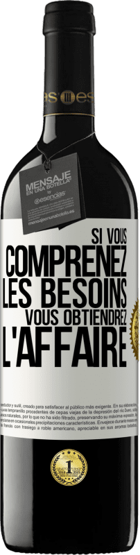 39,95 € | Vin rouge Édition RED MBE Réserve Si vous comprenez les besoins vous obtiendrez l'affaire Étiquette Blanche. Étiquette personnalisable Réserve 12 Mois Récolte 2015 Tempranillo