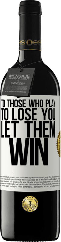 39,95 € | 赤ワイン REDエディション MBE 予約する あなたを失うために遊ぶ人に、彼らに勝てましょう ホワイトラベル. カスタマイズ可能なラベル 予約する 12 月 収穫 2016 Tempranillo