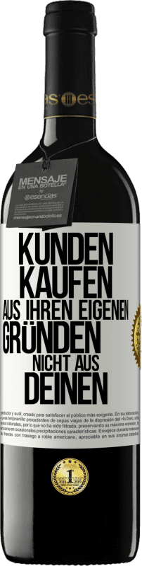 Kostenloser Versand | Rotwein RED Ausgabe MBE Reserve Kunden kaufen aus ihren eigenen Gründen, nicht aus Deinen Weißes Etikett. Anpassbares Etikett Reserve 12 Monate Ernte 2014 Tempranillo