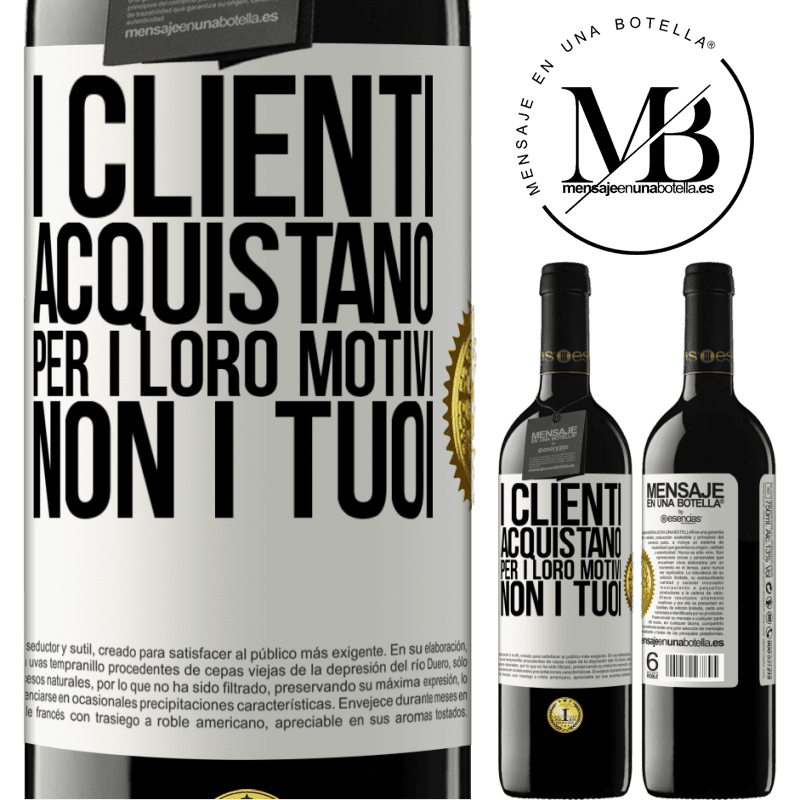 39,95 € Spedizione Gratuita | Vino rosso Edizione RED MBE Riserva I clienti acquistano per i loro motivi, non i tuoi Etichetta Bianca. Etichetta personalizzabile Riserva 12 Mesi Raccogliere 2016 Tempranillo