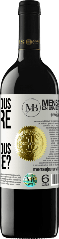 «Que l'on vous préfère ou que l'on vous choisisse?» Édition RED MBE Réserve