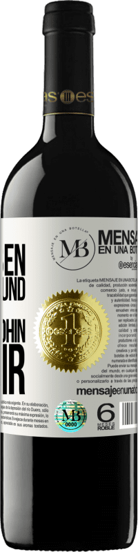 «Ich versuche, mein Leben zu ordnen und weiß nicht, wohin mit dir» RED Ausgabe MBE Reserve