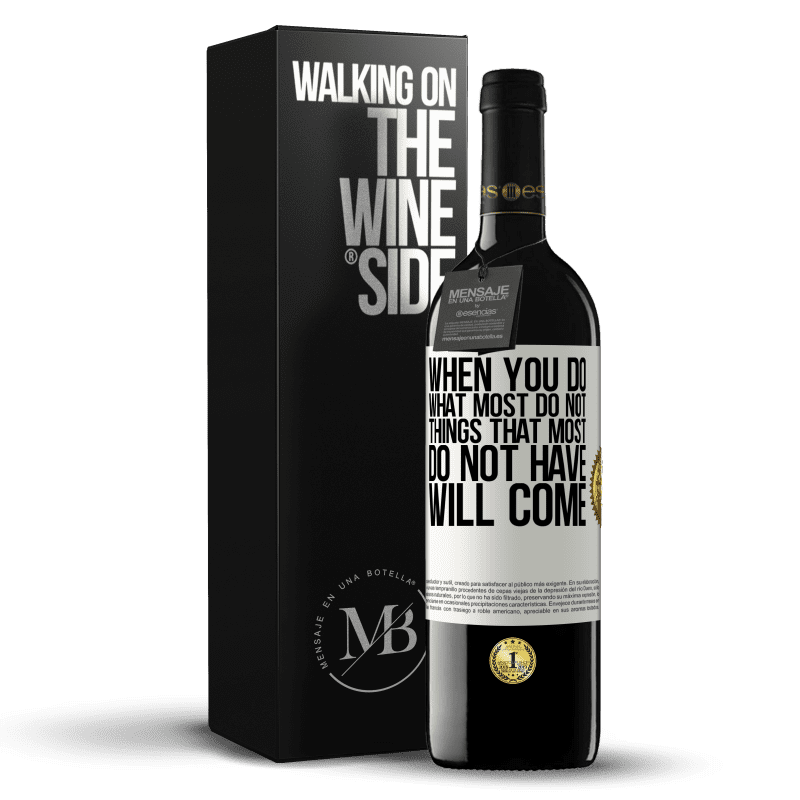 39,95 € Free Shipping | Red Wine RED Edition MBE Reserve When you do what most do not, things that most do not have will come White Label. Customizable label Reserve 12 Months Harvest 2014 Tempranillo
