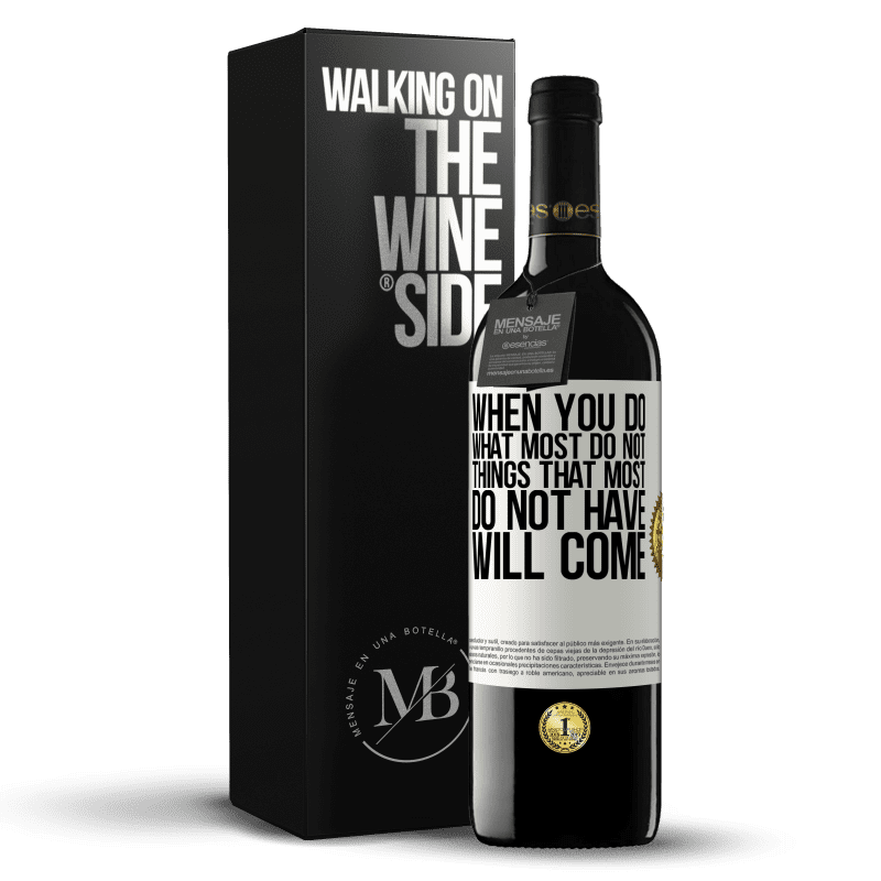 39,95 € Free Shipping | Red Wine RED Edition MBE Reserve When you do what most do not, things that most do not have will come White Label. Customizable label Reserve 12 Months Harvest 2015 Tempranillo