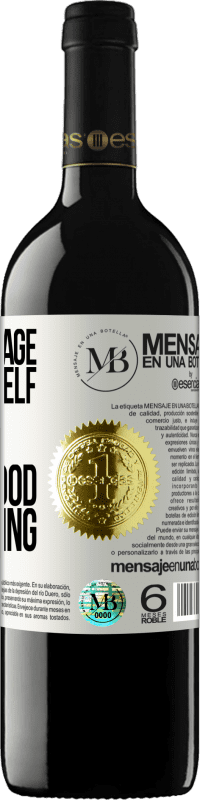 «If you manage for yourself, you've understood everything» RED Edition MBE Reserve