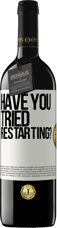 «您是否尝试过重启？» RED版 MBE 预订