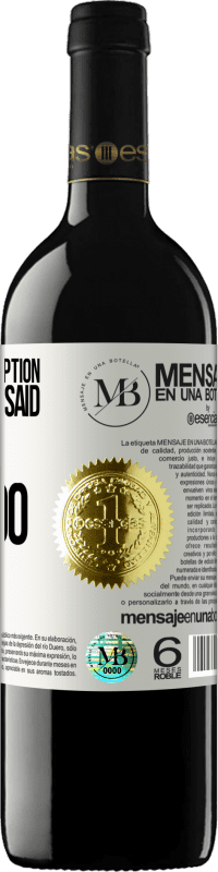 «You are the exception to all that I said I would never do» RED Edition MBE Reserve