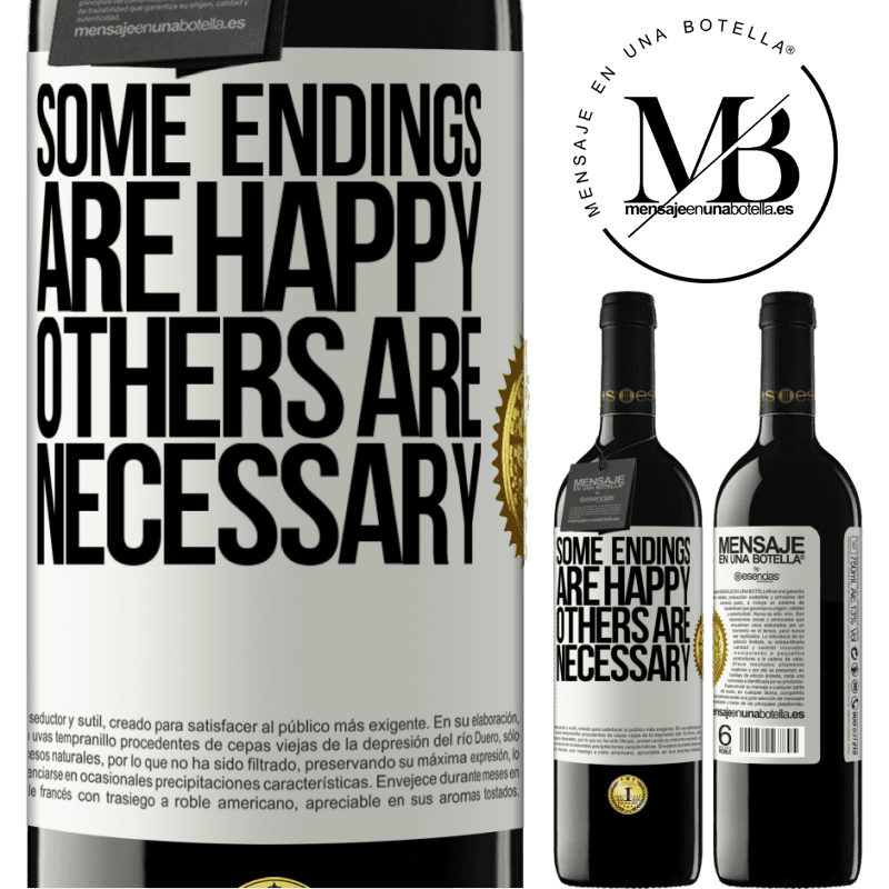 24,95 € Free Shipping | Red Wine RED Edition Crianza 6 Months Some endings are happy. Others are necessary White Label. Customizable label Aging in oak barrels 6 Months Harvest 2019 Tempranillo