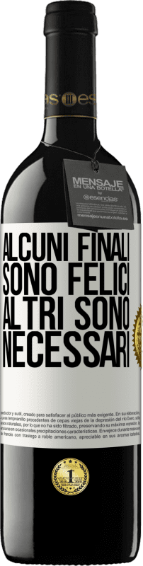 39,95 € | Vino rosso Edizione RED MBE Riserva Alcuni finali sono felici. Altri sono necessari Etichetta Bianca. Etichetta personalizzabile Riserva 12 Mesi Raccogliere 2015 Tempranillo