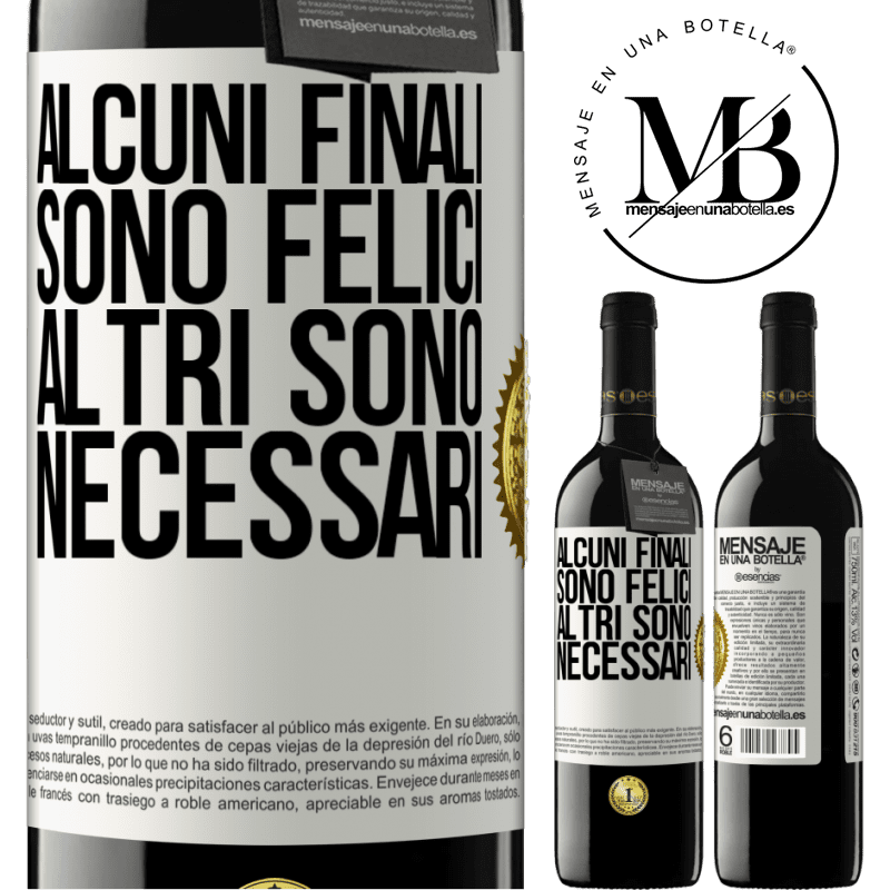 39,95 € Spedizione Gratuita | Vino rosso Edizione RED MBE Riserva Alcuni finali sono felici. Altri sono necessari Etichetta Bianca. Etichetta personalizzabile Riserva 12 Mesi Raccogliere 2015 Tempranillo
