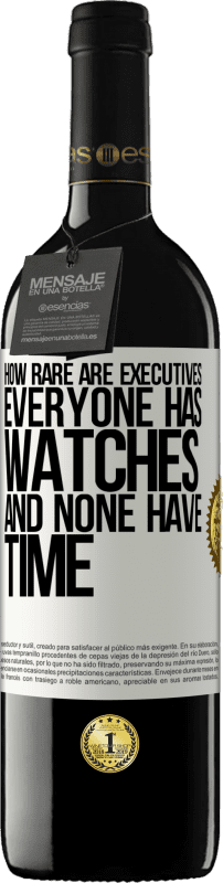 «How rare are executives. Everyone has watches and none have time» RED Edition MBE Reserve