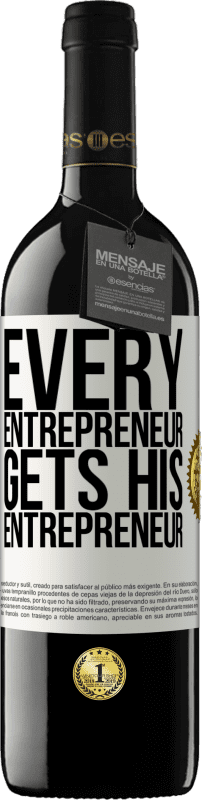 «Every entrepreneur gets his entrepreneur» RED Edition MBE Reserve