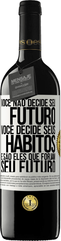 «Você não decide seu futuro. Você decide seus hábitos, e são eles que forjam seu futuro» Edição RED MBE Reserva
