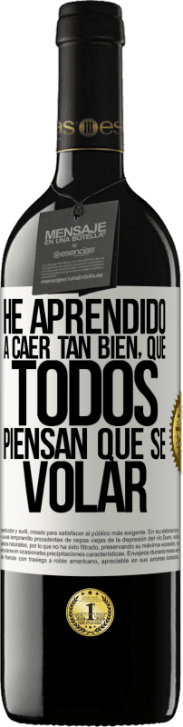 «Ich habe gelernt, so gut zu fallen, dass jeder denkt, ich könnte fliegen» RED Ausgabe MBE Reserve