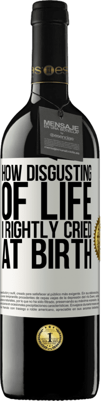 «Как отвратительна жизнь, я справедливо плакала при рождении» Издание RED MBE Бронировать