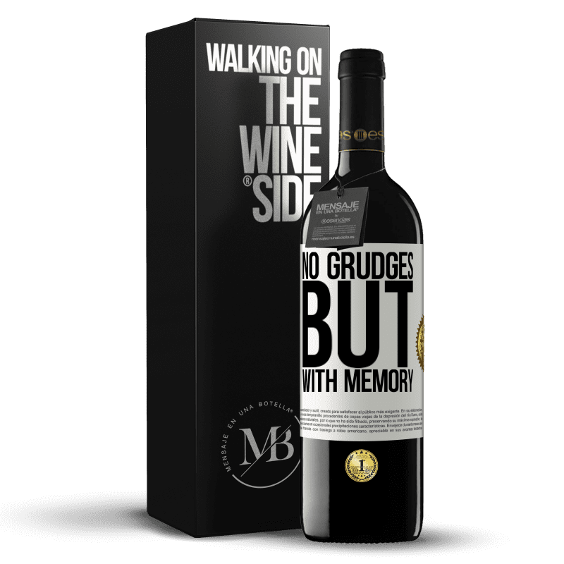 39,95 € Free Shipping | Red Wine RED Edition MBE Reserve No grudges, but with memory White Label. Customizable label Reserve 12 Months Harvest 2015 Tempranillo