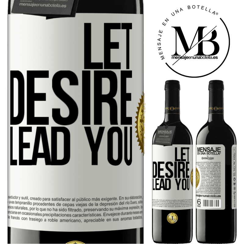 24,95 € Free Shipping | Red Wine RED Edition Crianza 6 Months Let desire lead you White Label. Customizable label Aging in oak barrels 6 Months Harvest 2019 Tempranillo