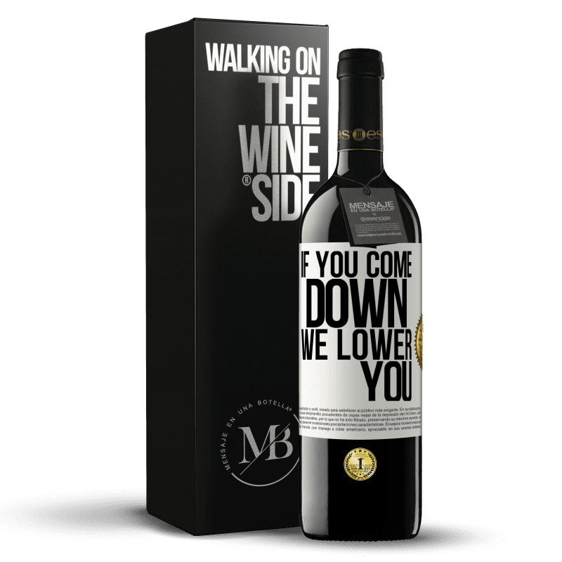 39,95 € Free Shipping | Red Wine RED Edition MBE Reserve If you come down, we lower you White Label. Customizable label Reserve 12 Months Harvest 2015 Tempranillo