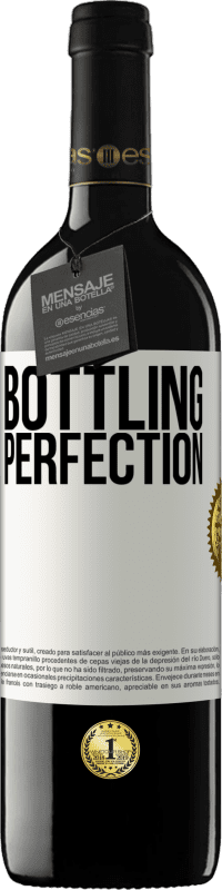 39,95 € Бесплатная доставка | Красное вино Издание RED MBE Бронировать Bottling perfection Белая этикетка. Настраиваемая этикетка Бронировать 12 Месяцы Урожай 2014 Tempranillo