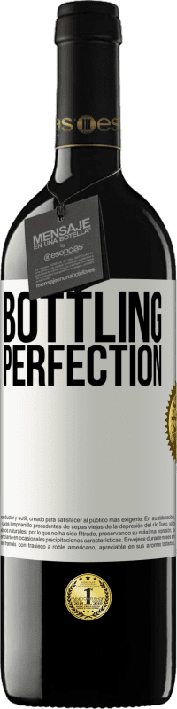 39,95 € Бесплатная доставка | Красное вино Издание RED MBE Бронировать Bottling perfection Белая этикетка. Настраиваемая этикетка Бронировать 12 Месяцы Урожай 2016 Tempranillo