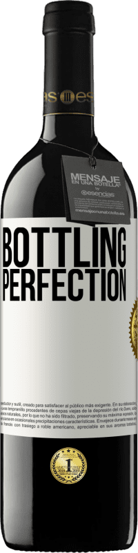 39,95 € | Vin rouge Édition RED MBE Réserve Bottling perfection Étiquette Blanche. Étiquette personnalisable Réserve 12 Mois Récolte 2014 Tempranillo