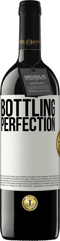39,95 € | Vino Tinto Edición RED MBE Reserva Bottling perfection Etiqueta Blanca. Etiqueta personalizable Reserva 12 Meses Cosecha 2014 Tempranillo