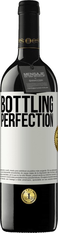 39,95 € | Vino Tinto Edición RED MBE Reserva Bottling perfection Etiqueta Blanca. Etiqueta personalizable Reserva 12 Meses Cosecha 2015 Tempranillo