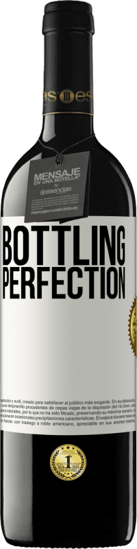 39,95 € | Rotwein RED Ausgabe MBE Reserve Bottling perfection Weißes Etikett. Anpassbares Etikett Reserve 12 Monate Ernte 2014 Tempranillo