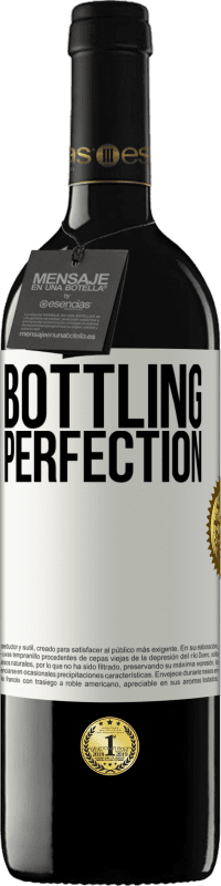 39,95 € | Vino rosso Edizione RED MBE Riserva Bottling perfection Etichetta Bianca. Etichetta personalizzabile Riserva 12 Mesi Raccogliere 2014 Tempranillo