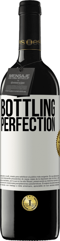 39,95 € | Vino rosso Edizione RED MBE Riserva Bottling perfection Etichetta Bianca. Etichetta personalizzabile Riserva 12 Mesi Raccogliere 2015 Tempranillo