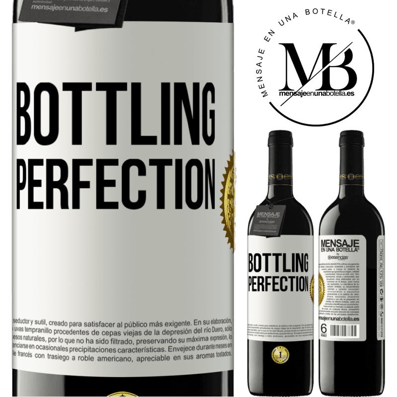 39,95 € Envio grátis | Vinho tinto Edição RED MBE Reserva Bottling perfection Etiqueta Branca. Etiqueta personalizável Reserva 12 Meses Colheita 2015 Tempranillo