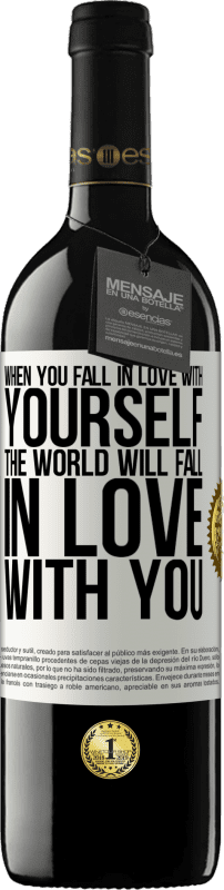 «When you fall in love with yourself, the world will fall in love with you» RED Edition MBE Reserve