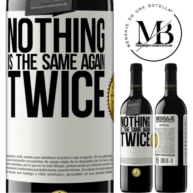 24,95 € Free Shipping | Red Wine RED Edition Crianza 6 Months Nothing is the same again twice White Label. Customizable label Aging in oak barrels 6 Months Harvest 2019 Tempranillo
