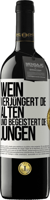 39,95 € | Rotwein RED Ausgabe MBE Reserve Wein verjüngert die Alten und begeistert die Jungen Weißes Etikett. Anpassbares Etikett Reserve 12 Monate Ernte 2014 Tempranillo