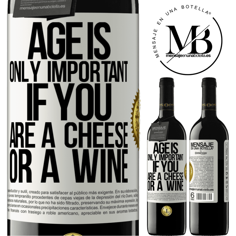 39,95 € Free Shipping | Red Wine RED Edition MBE Reserve Age is only important if you are a cheese or a wine White Label. Customizable label Reserve 12 Months Harvest 2014 Tempranillo