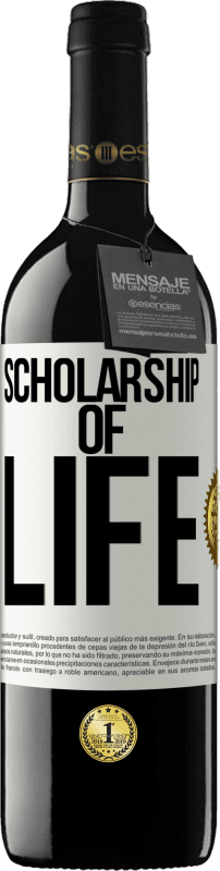 39,95 € | Red Wine RED Edition MBE Reserve Scholarship of life White Label. Customizable label Reserve 12 Months Harvest 2015 Tempranillo