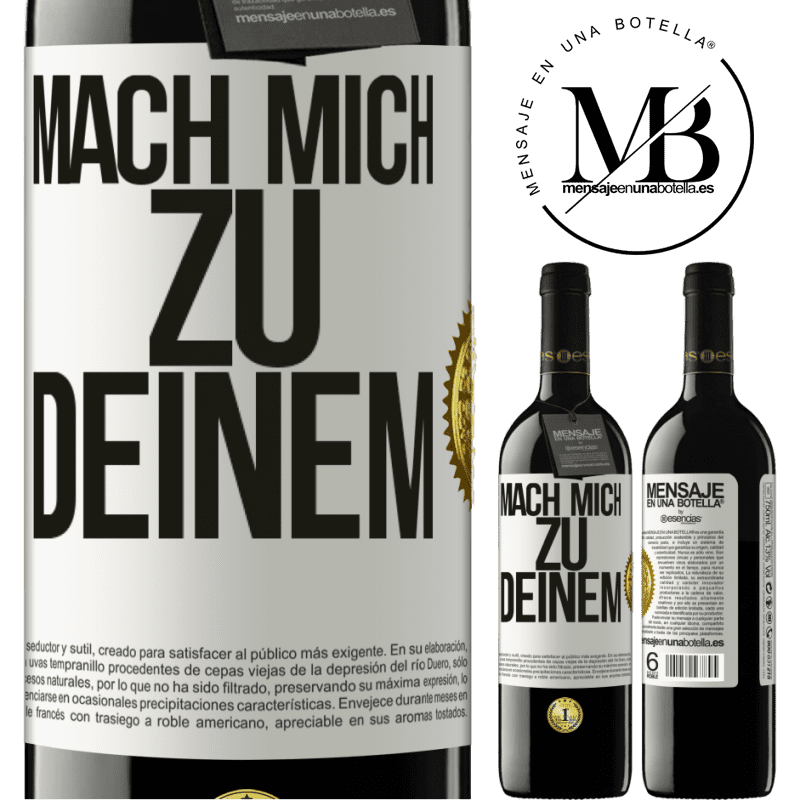 39,95 € Kostenloser Versand | Rotwein RED Ausgabe MBE Reserve Mach mich Deinen Weißes Etikett. Anpassbares Etikett Reserve 12 Monate Ernte 2015 Tempranillo