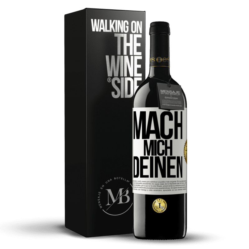 39,95 € Kostenloser Versand | Rotwein RED Ausgabe MBE Reserve Mach mich Deinen Weißes Etikett. Anpassbares Etikett Reserve 12 Monate Ernte 2015 Tempranillo