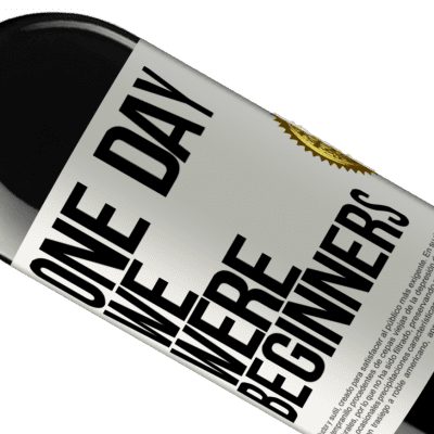 Unique & Personal Expressions. «One day we were beginners» RED Edition MBE Reserve