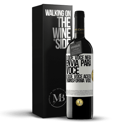 «O que você nega envia para você. O que você aceita transforma você» Edição RED MBE Reserva